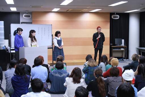 １０月２１日　文化祭決起集会が開かれました。