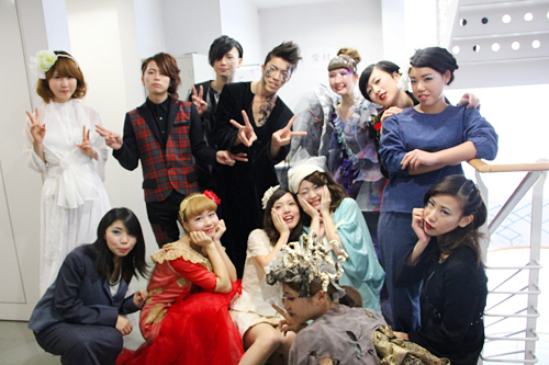 ファッションショーモデル担当の皆さん