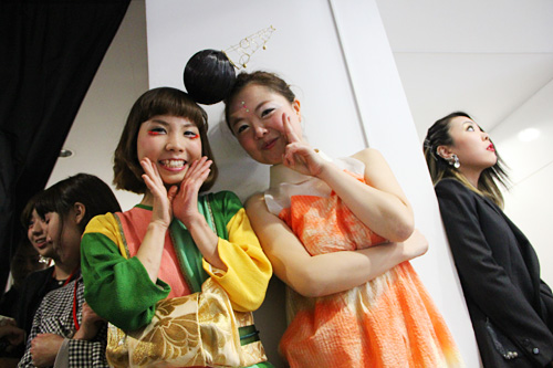 ファッションショーモデル担当の皆さん