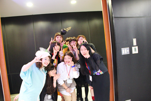 ファッションショーモデル担当の皆さん