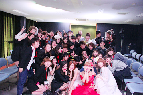 ファッションショーモデル担当の皆さん