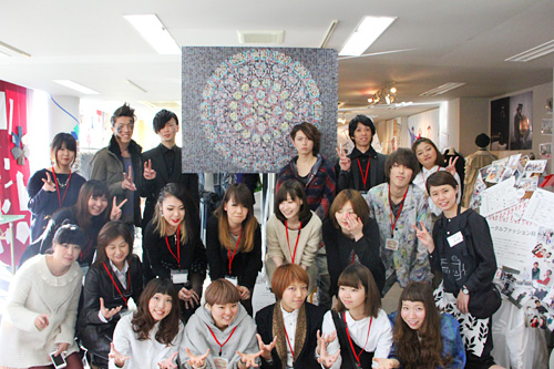 カリキュラム展示担当の皆さん。