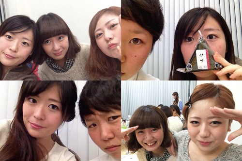 待っている間の様子・・・