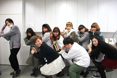 優勝したBB団です。