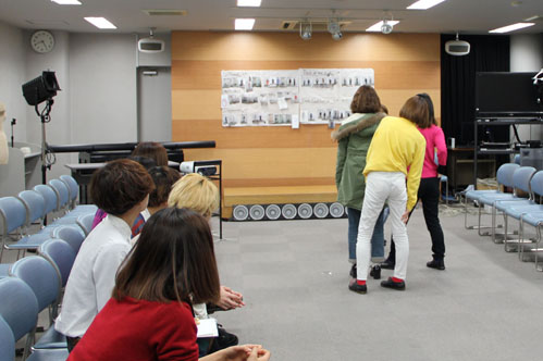 企画さん達の考えた歩行案を基に練習をしていきます