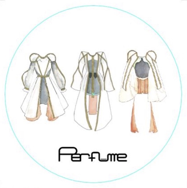 Perfume Future Pop Cafe のコースターイラストを文化服装学院の学生が担当しました コラボレーション News ファッション専門学校 文化服装学院