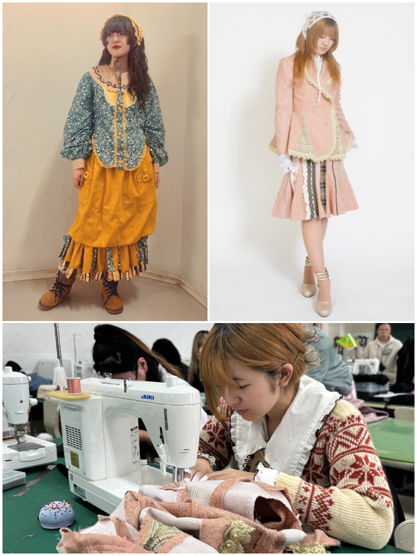 スカート、ブラウス、ジャケット、完成形追加