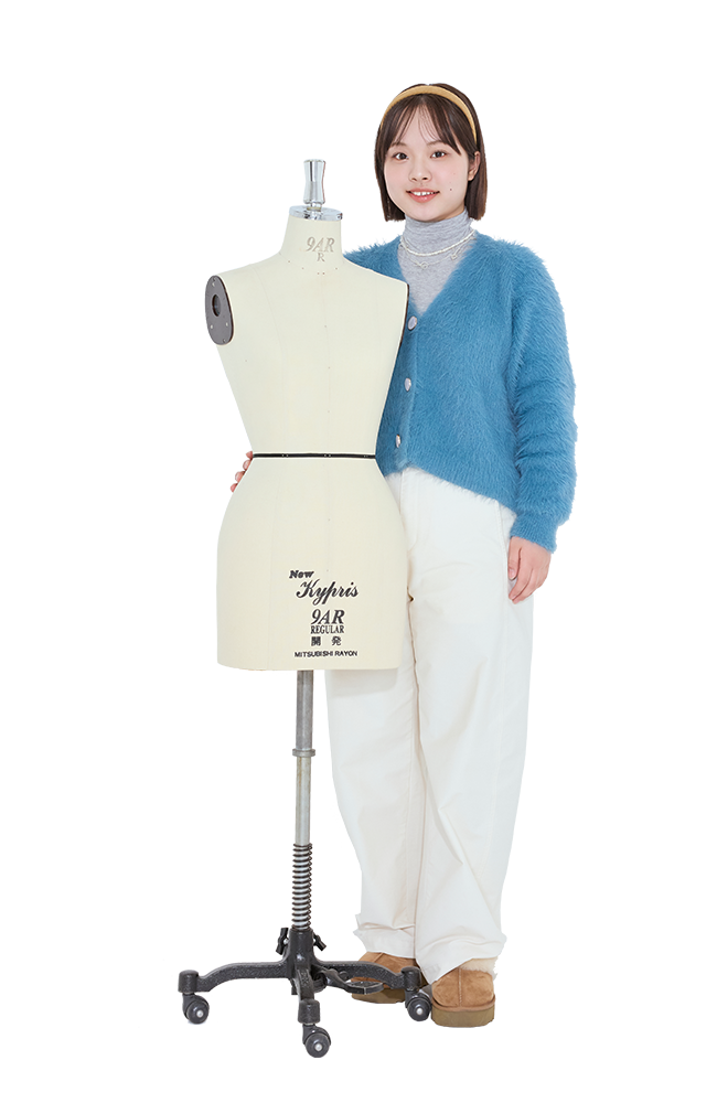 アパレル技術科の学生