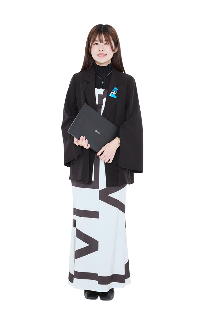 インダストリアルマーチャンダイジング科の学生