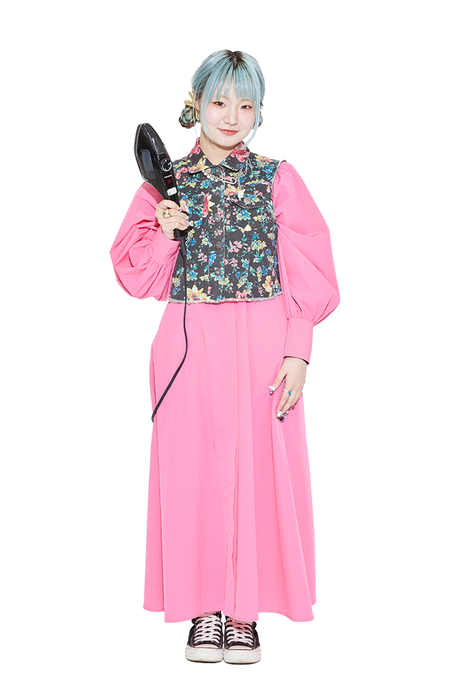 スタイリストコースの学生