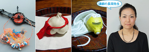 アートクラフト講座（アートクラフト、クロッキー担当の長岡先生）